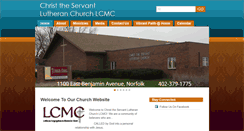 Desktop Screenshot of christtheservantnorfolk.com